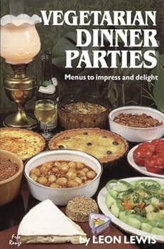 Paperback Vegetarian Dinner Parties Book