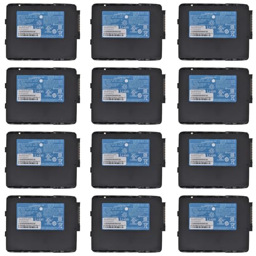 CQCEO 12-Pack BT-000318 4620mAh Replacement Battery for Zebra Symbol TC77 TC70 TC72 TC75 TC70X TC75X TC720L TC75EK TC75AH TC75GK TC700H TC700K TC77HL 82-171249-01 82-171249-02 BTRY-TC7X-46MA2