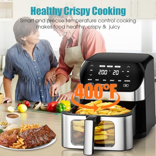 Large Capacity Air Fryer Toaster Oven