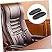 TEHAUX 20pcs Pu Leather Office Chair Armrest Pads Replacement Cushions for Elbow Support Anti-Slip Design for Office Study Meeting Rooms Relieves Arm Pain During Long Hours