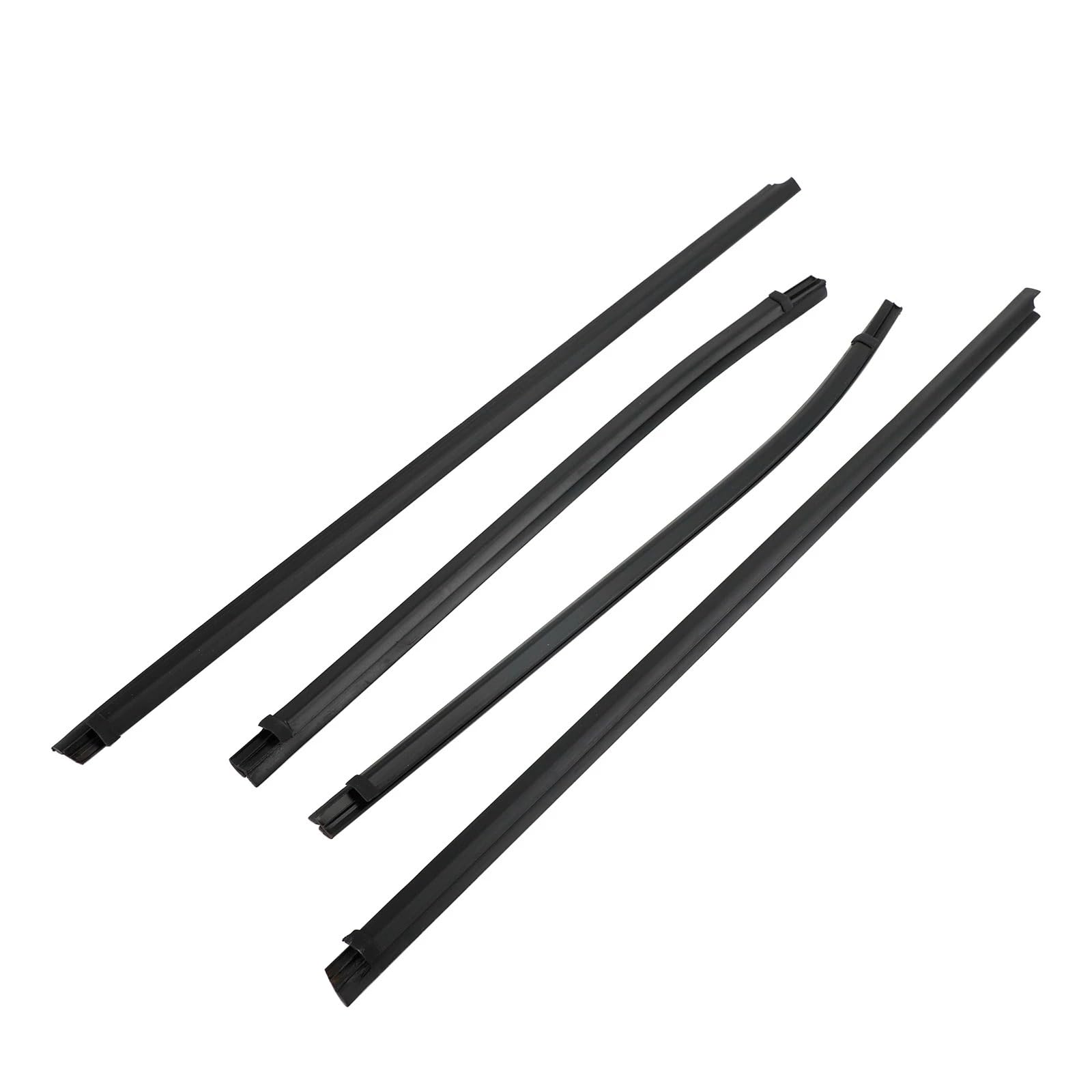 Sifusm One Color Rubber Seal 4Pcs Weatherstrip For Isuzu For Dmax 2012 2013 2014 2015 2016 2017 2018 Strip