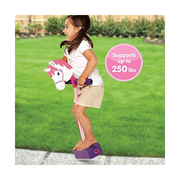 Kidoozie G02447 Foam Unicorn Pogo Jumper Fun and Safe Playset