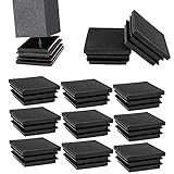 Gutes Material:Rohrstopfen Vierkant besteht aus hochwertigem PE-Kunststoff,das schlagfest,feuchtigkeitsbeständig,robust und langlebig ist und eine gute Stabilität aufweist.