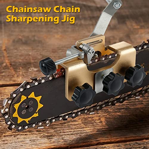 Timberline - Afilador de cadena portátil para motosierras – Herramienta manual de manivela para sierras eléctricas y de cadena – Kit profesional de afilado de cadena - imagen 2