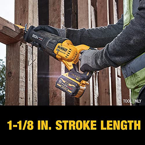 Dewalt Flexvolt Advantage 20V Max* Reciprocating Saw, Cordless, Tool Only (Dcs386B) #TOP3