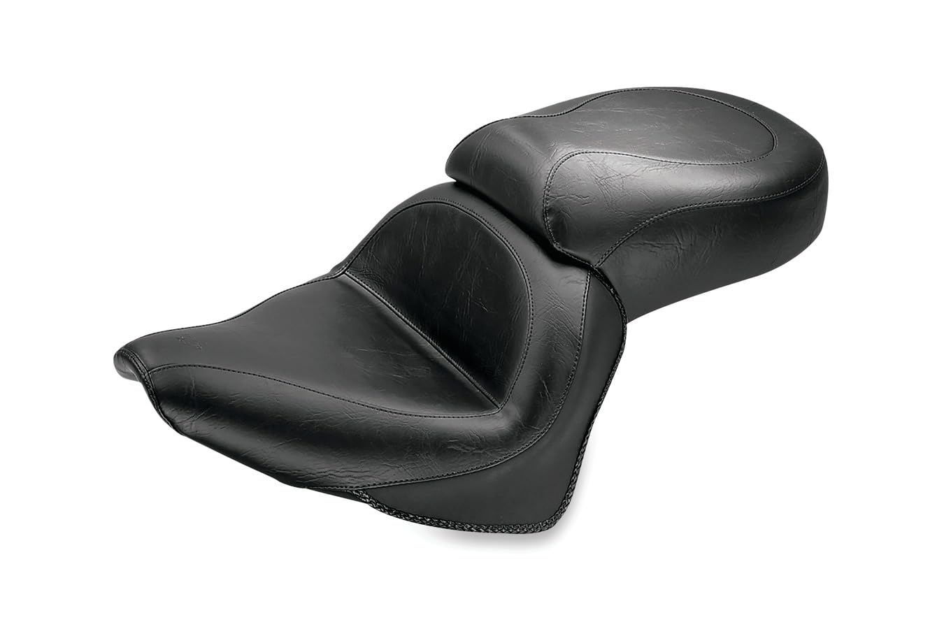 Mustang 1999-'08 VLX600 Shadow Wide Touring 1-Pc Seat Suitable for Honda - Black