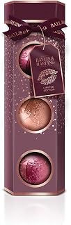 Baylis & Harding Cranberry Martini 3 Bath Fizzers Gift Set - Vegan Friendly