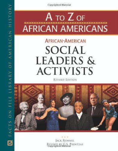 Buy African-American Social Leaders and Activists (A to Z of African Americans) — BookShops.in