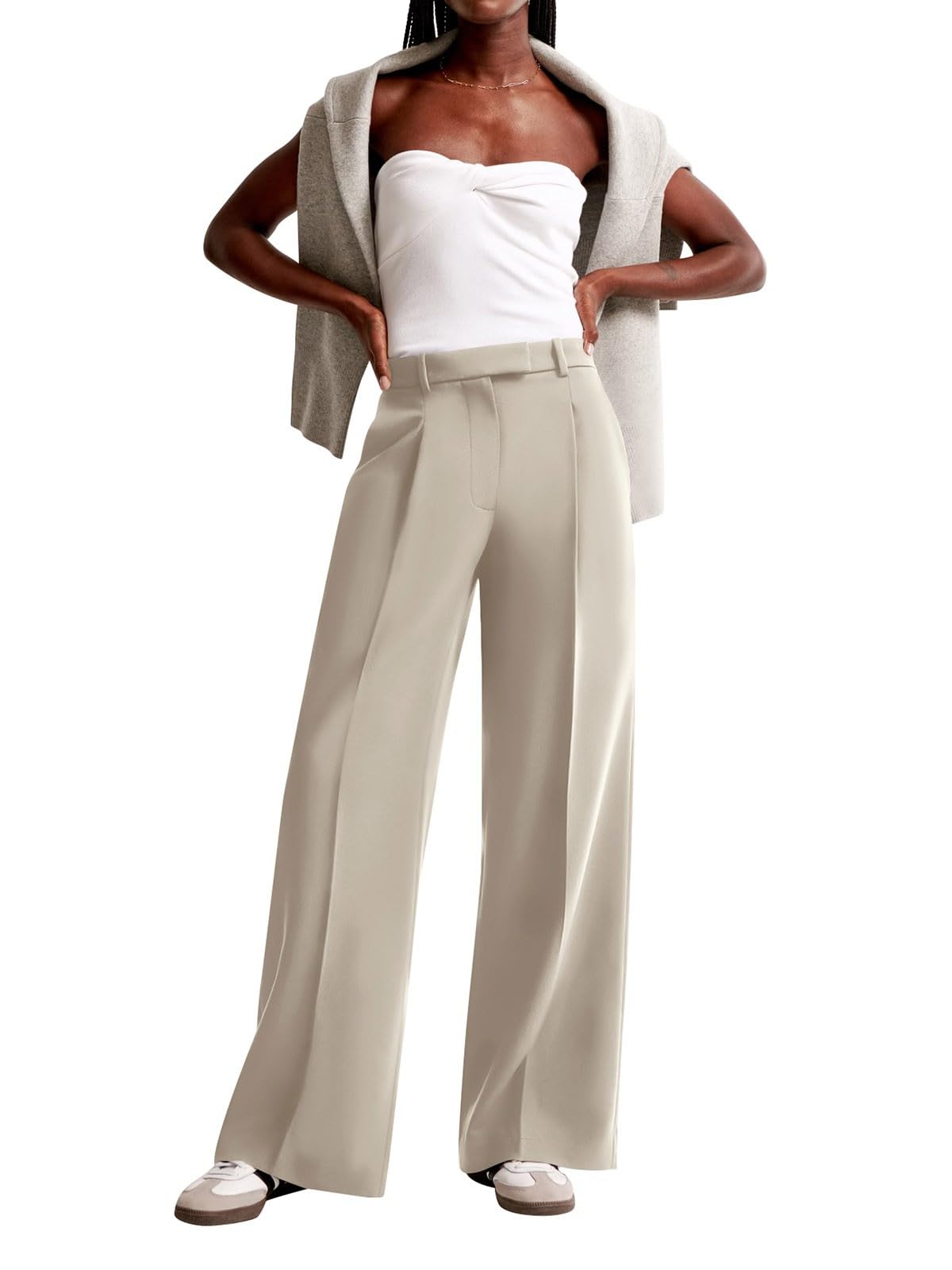 NIMIN Damen Klassische Hose Nmkz312