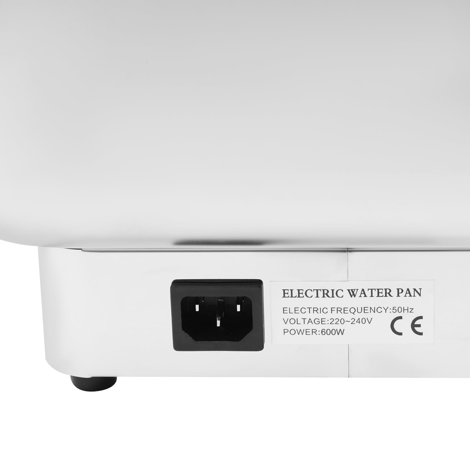 Chafing Box elettrico con 3 padelle, server a buffet da 9 l e scaldabagno in acciaio inox con indicatore di controllo della temperatura e coperchio trasparente, scalda cibo commerciale per feste