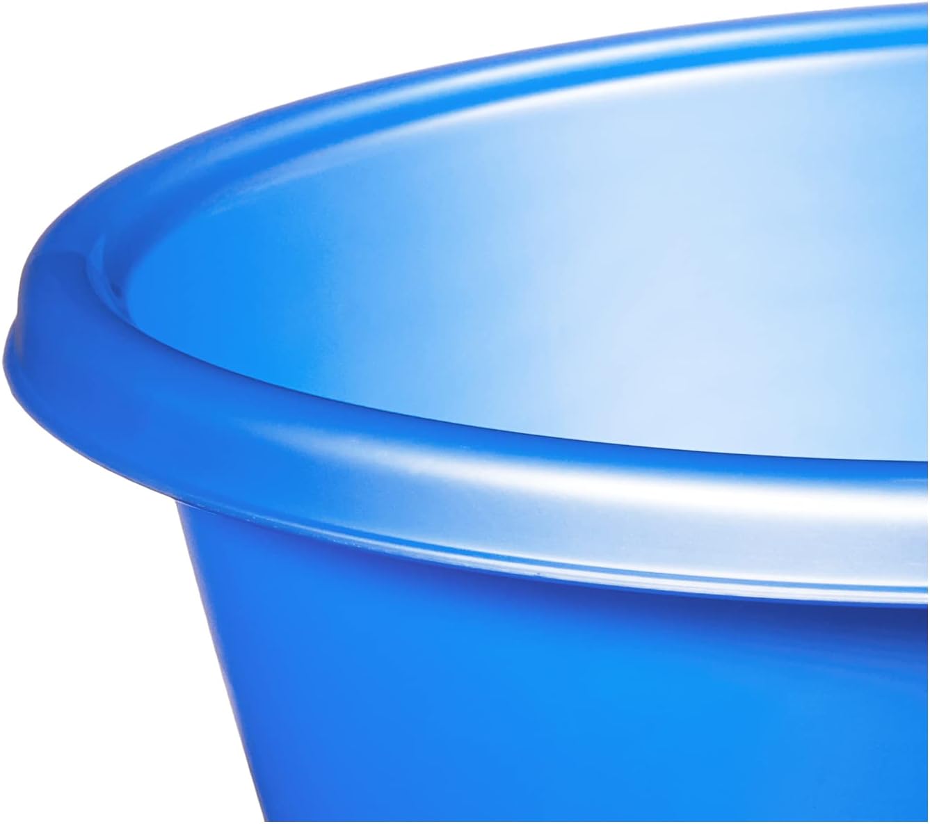 Flash Deals - 40% OFF YBM Home 1148 blue Round Plastic Wash Basin