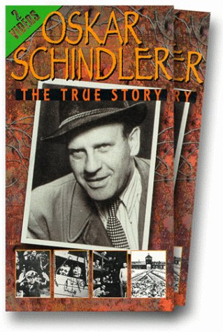 Oskar Schindler True Story cinta de video VHS coleccionismo historico aleman