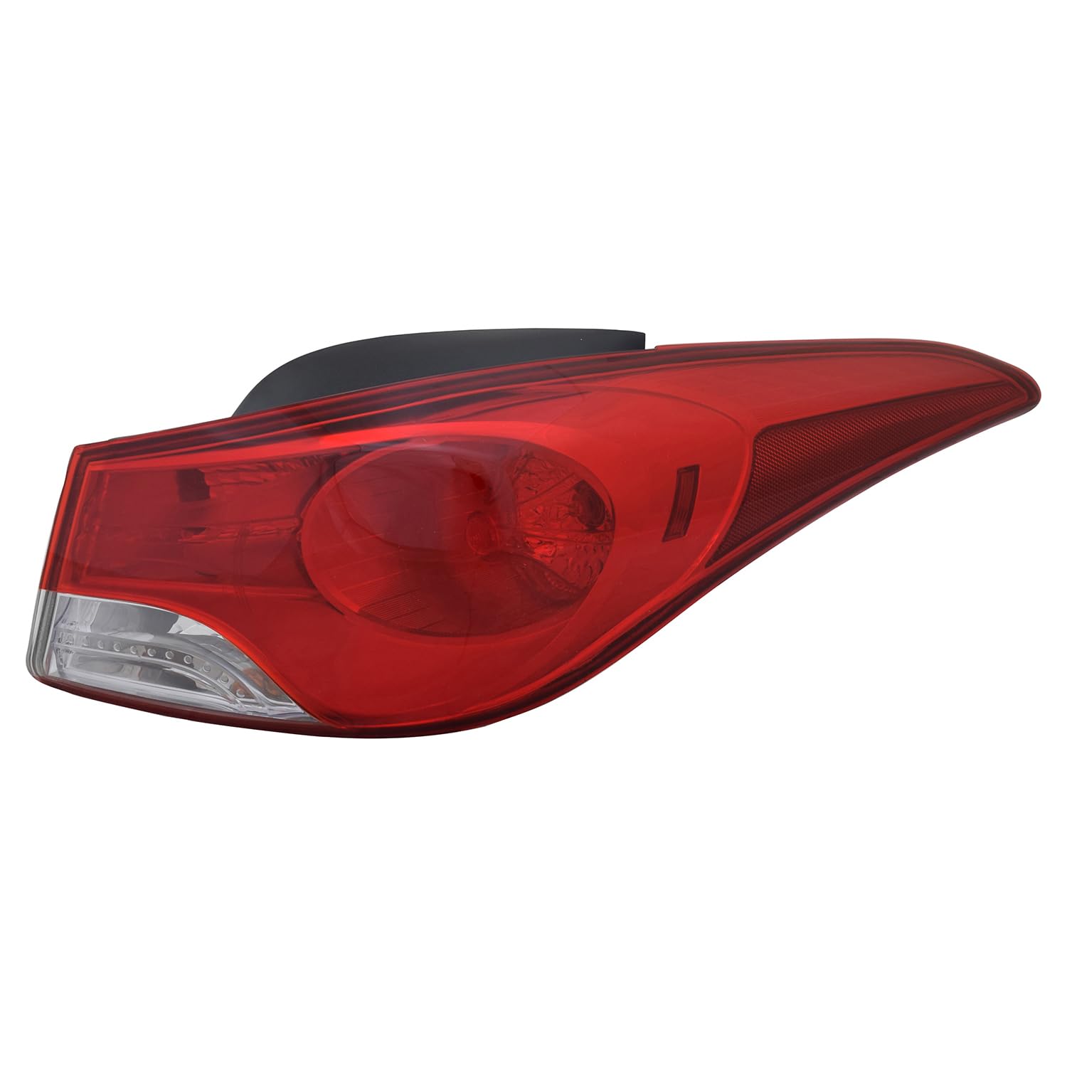 HEADLIGHTSDEPOT Right Passenger Side Tail Light Compatible With Hyundai Elantra 2011-2013 CAPA Certified