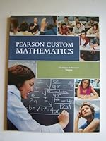 Pearson Custom Mathematics ~ Developing Mathematical Thinking 0558275206 Book Cover