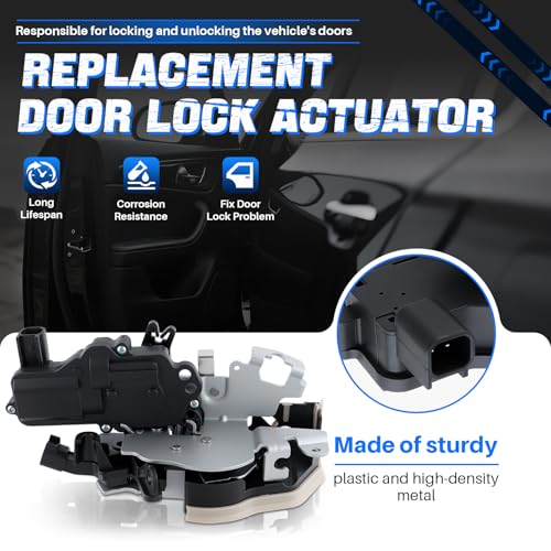 Image of AUTOKAY JL3Z-1521813-D Front Left Side Door Lock Actuator with Power Locks Fits for Ford F-150 2015-2020 Ford F-250 F-350 F-450 F-550 Super Duty 2017-2021 RE#CK2Z-1521813-J HL3Z-1521813-D DLA1413