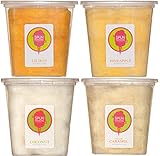Aloha Cotton Candy Mix Pack Spun Paradise #1 Natural Fairy Floss, Four Natural & Dye Free Flavors,...