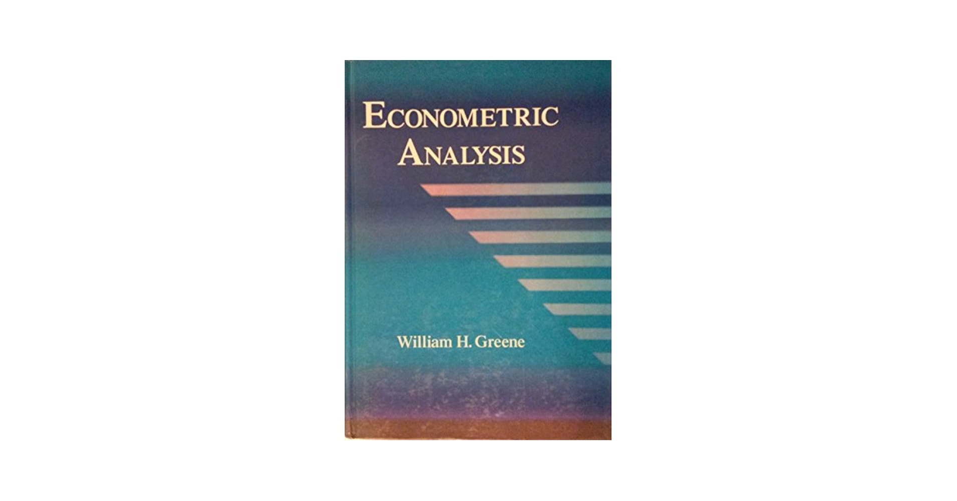 Amazon.com: Econometric analysis: 9780023463907: Greene