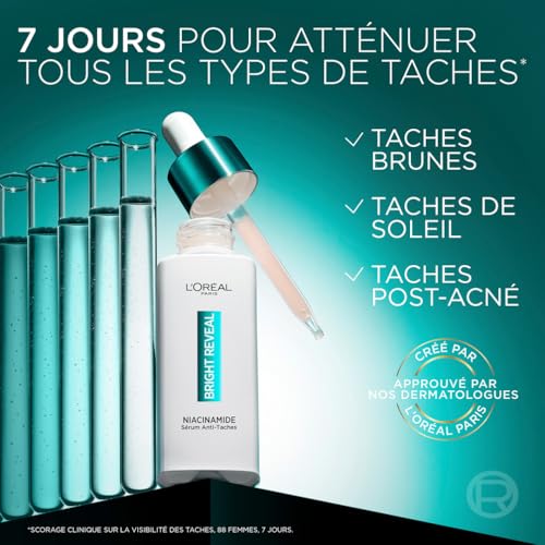 'oréal paris bright reveal sérum anti tâches 30ml - vue 5