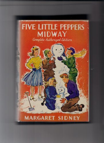 Five Little Peppers Midway with dust jacket B0095XW58I Book Cover