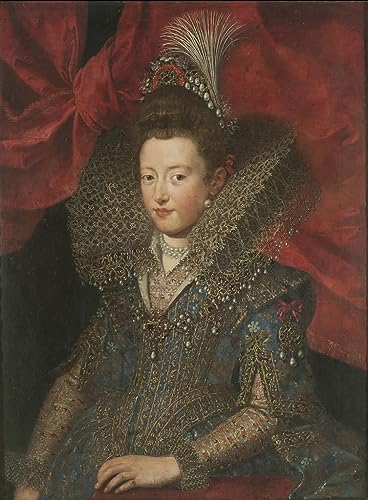 Portrait de Margherita Gonzaga Duchesse de Lorraine, art sur toile haut de gamme