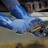 SHOWA CS720 Double Coated Nitrile Chemical Resistant Safety Gloves with Poly Liner, Food Safe, 12 Length, X-Large (12 Pair)