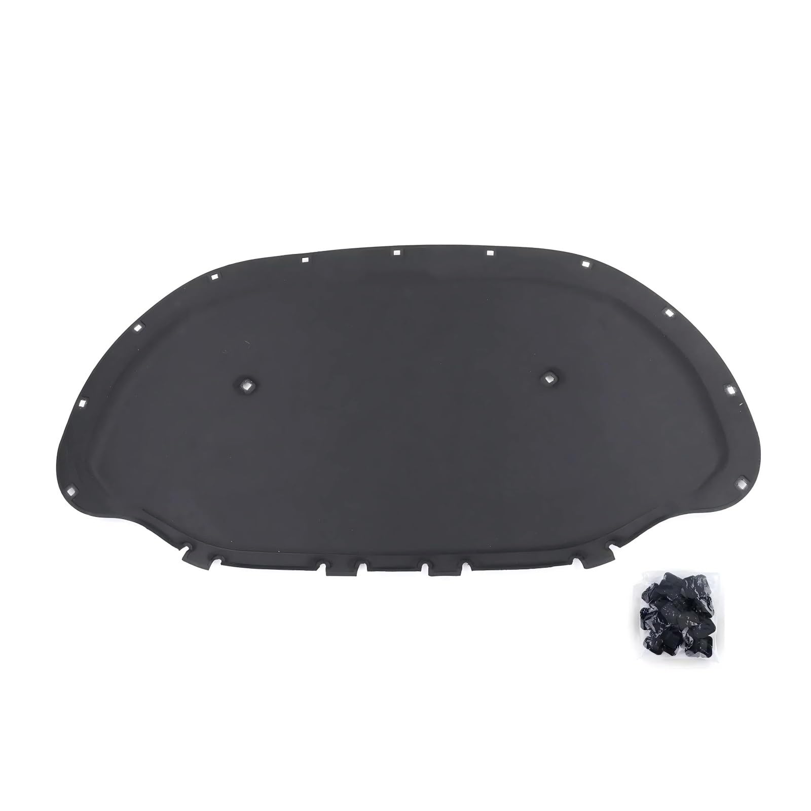 Uagfdff One Color Front Engine Hood Insulation Pad Sound Heat Soundproof Mat Cover Foam Fireproof For Skoda For Octavia 2015-2019 Front Engine Hood Insulation Pad