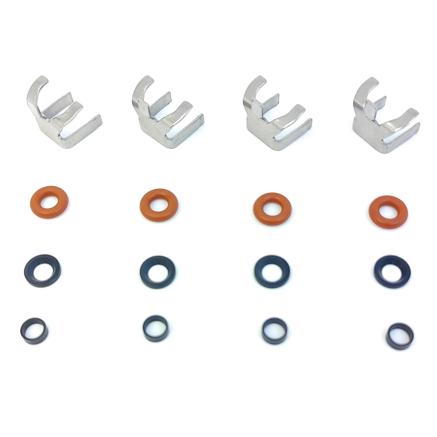 4Set OK.04.10042 Fuel Injector Repair kit BL3E9U509AC with FKM Viton O-Ring for Ford 2.0T ST R9DA 2012-2014