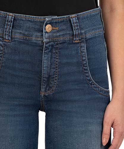 KUT from the Kloth Women's Meg High-Rise Over Size Wide Stitch in Decisive3