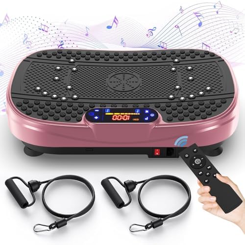 Vibration Plate Fitness Platform Exercise Machine – Vibrating Shaking Full Body Shaker Workout Fitness Platform Vibration Plate Vibration Plate Fitness Platform Exercise Machine – Vibrating Shaking Full Body Shaker Workout Fitness Platform Vibration Plate