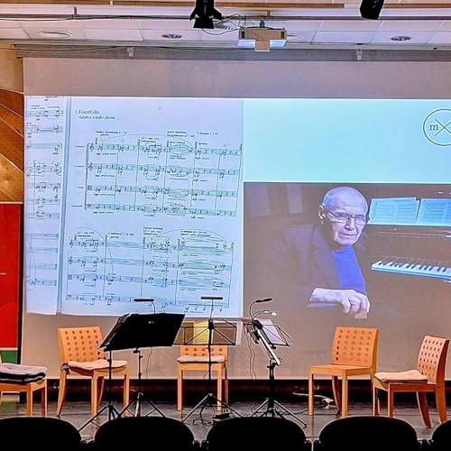 Kurt&aacute;g &eacute;s Medgyaszay tal&aacute;lkoz&aacute;sa a Collegium Hungaricumban