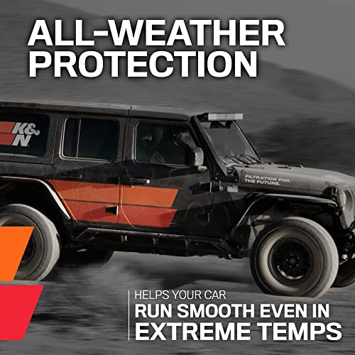 Image of K&N Motor Oil: 0W-20 Synthetic Engine Oil: Premium Protection, High Mileage, 1 Quart