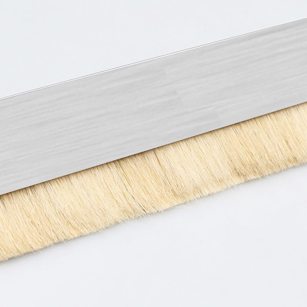 Aluminiowy ogranicznik do drzwi – szczotka do usuwania warunków atmosferycznych 99 cm, dźwiękoszczelna i odporna na zimno, skuteczna izolacja do domu, energooszczędna uszczelka drzwiowa