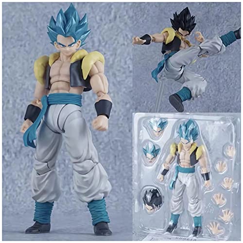 6 Inch Goku Action Figures Vegeta And Goku Combined Gogeta Action Figure Super Saiyan God Movable Figures Boxed Hand-Me-Down Dragon Star Action Figure #TOP1
