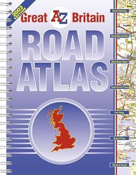 Spiral-bound A-Z Great Britain Atlas Book