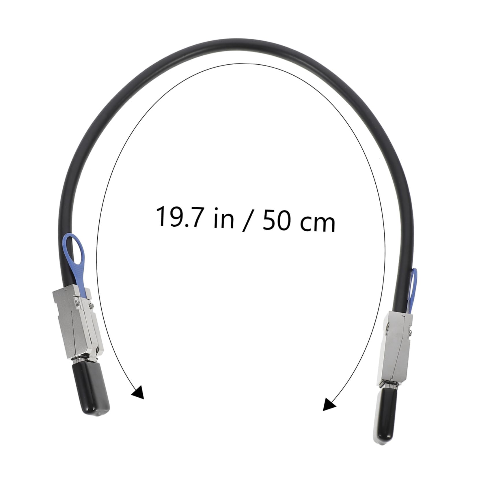 Housoutil Sff to Sff Mini SAS Cable High Data Cord for Server Controller Fast Data Transmission Replacement for Broken Cables