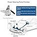 Power Steering Pump Replacement Compatible with 2003-2007 Honda Accord 3.0L (not for 2.4L), 2003-2006 Acura MDX With Replace OE Part # 21-5349, 56110-RCA-A01, 56110-RCA-A02,06561-RCA-505RM