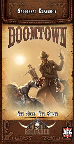 Preisvergleich Produktbild Alderac Entertainment ALD05902 - Doomtown Reloaded Expansion - Saddlebag New Town, Brettspiel