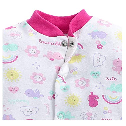 Image of DADDY - G 100% Cotton Baby Rompers Pack of 3 | Newborn Baby Sleepsuit | Full Sleeve Jumpsuit | Baby Night Suit | Infant Bodysuit for Boys & Girls | Soft Breathable Clothing
