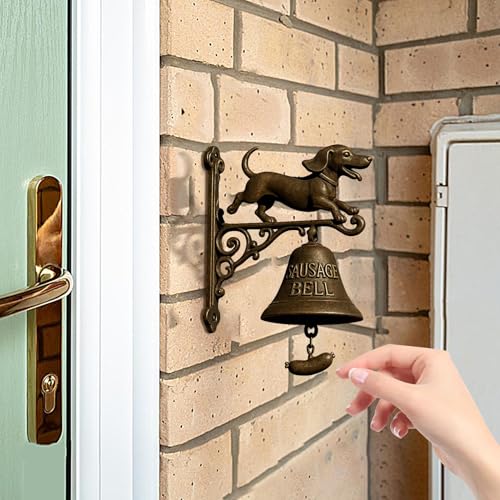 Sonnette de porte teckel pour magasin et maison décorative - 3