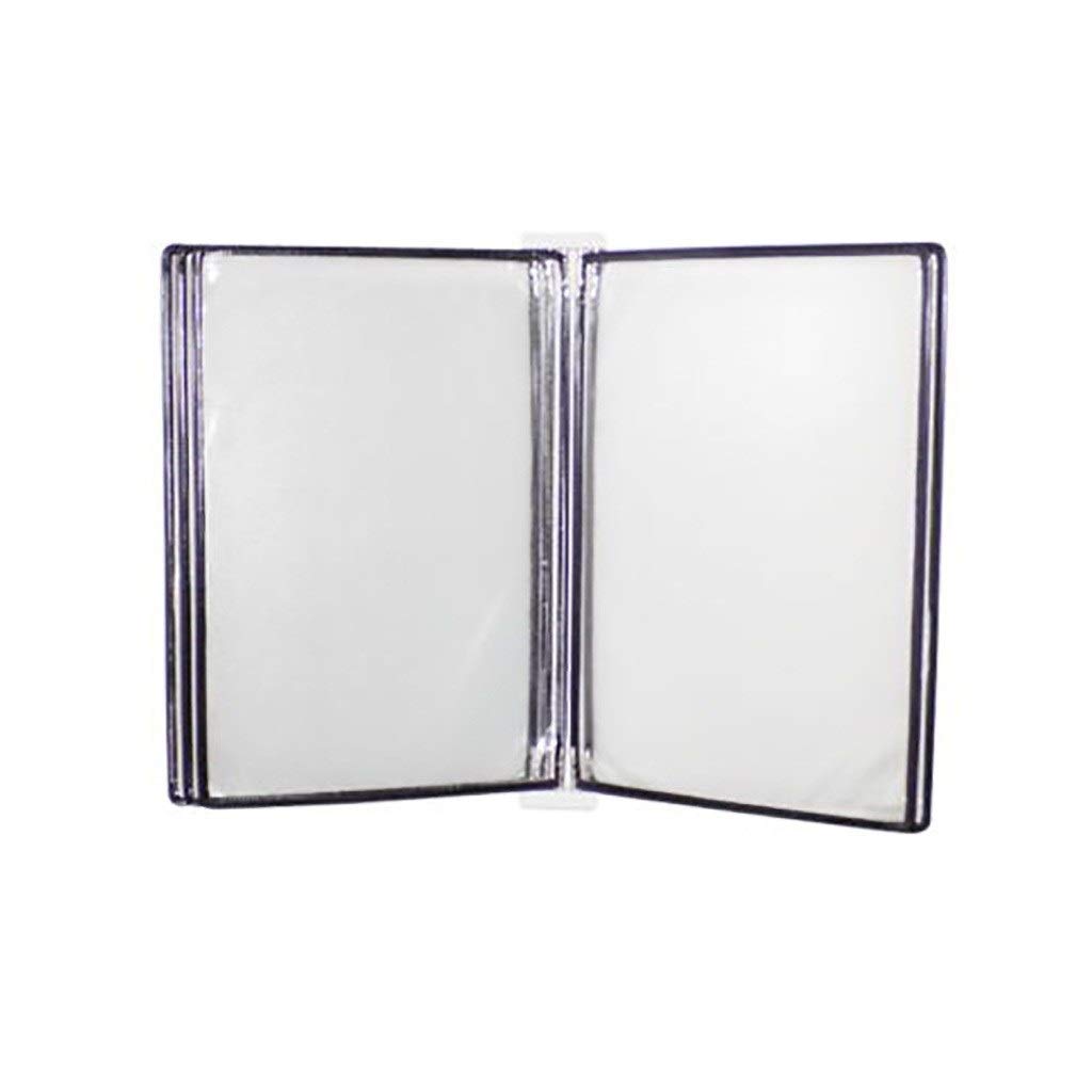 Uchwyt na teczki Montowany na ścianie organizer na dokumenty 5 paneli 10 kieszeni na dokumenty A4 35 x 24 x 4,5 cm(I)
