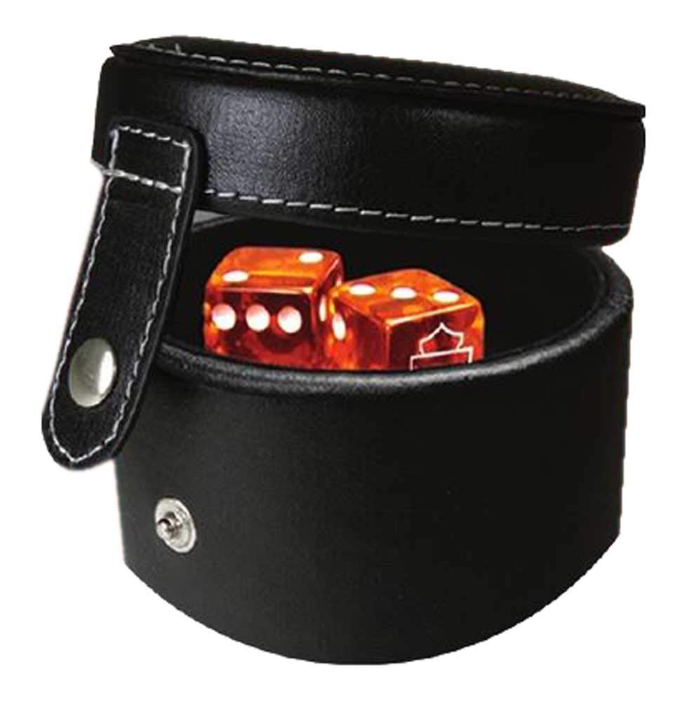 Harley-Davidson Bar & Shield Logo Dice Cup Game Set, Leatherette Cup 651