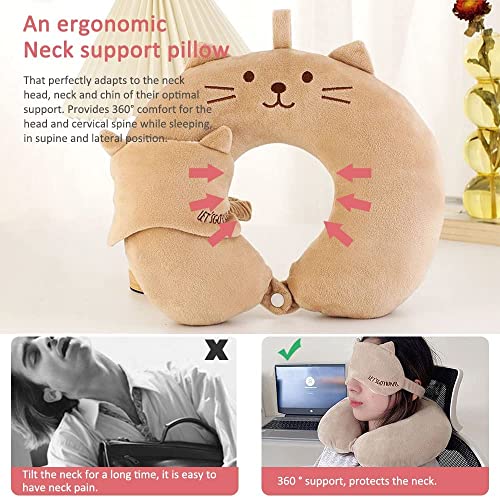 Almohada cervical espuma viscoelástica para niños miniatura 4