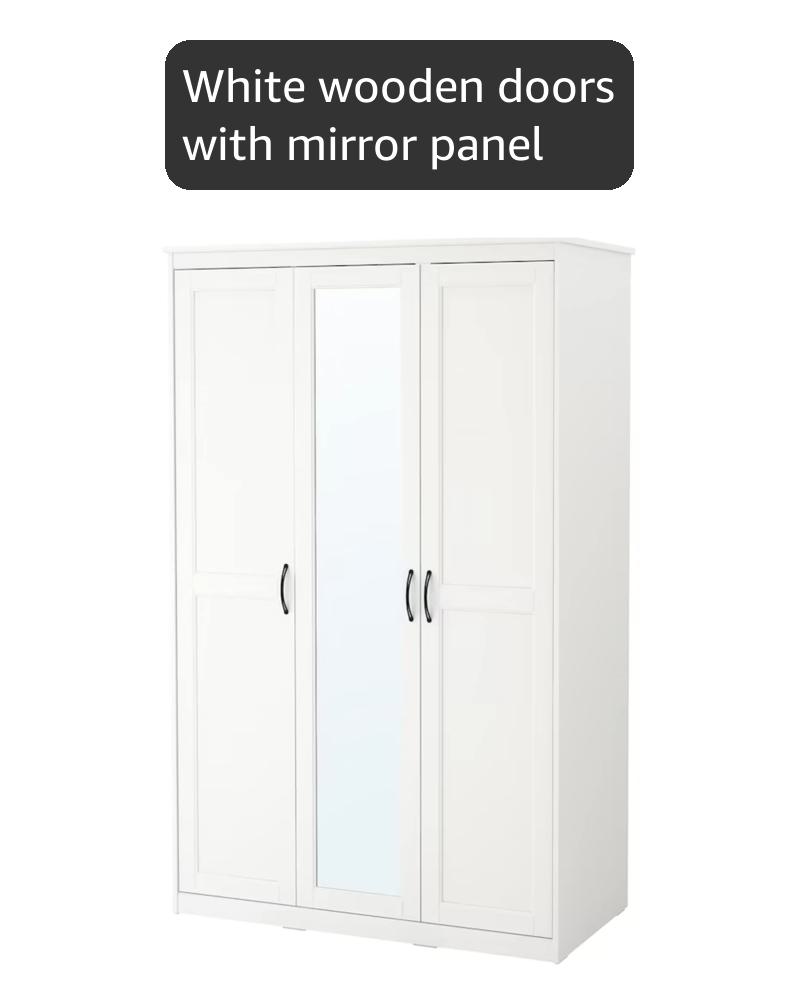 Ikea SONGESAND Wardrobe, 120x60x191 cm (47 1/8x23 5/8x75 1/4