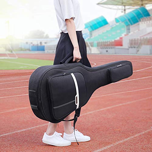 KIKIRon Housse de Guitare Et Simple Et Étanche Pratique Anti-Choc Épaissie Folk Guitare Acoustique Sac À Dos Housse de… - Les Beatles, Paul McCartney, John Lennon, RIngo Starr, George Harrison KIKIRon Housse de Guitare Et Simple Et Étanche Pratique Anti-Choc Épaissie Folk Guitare Acoustique Sac À Dos Housse de… – Image 6