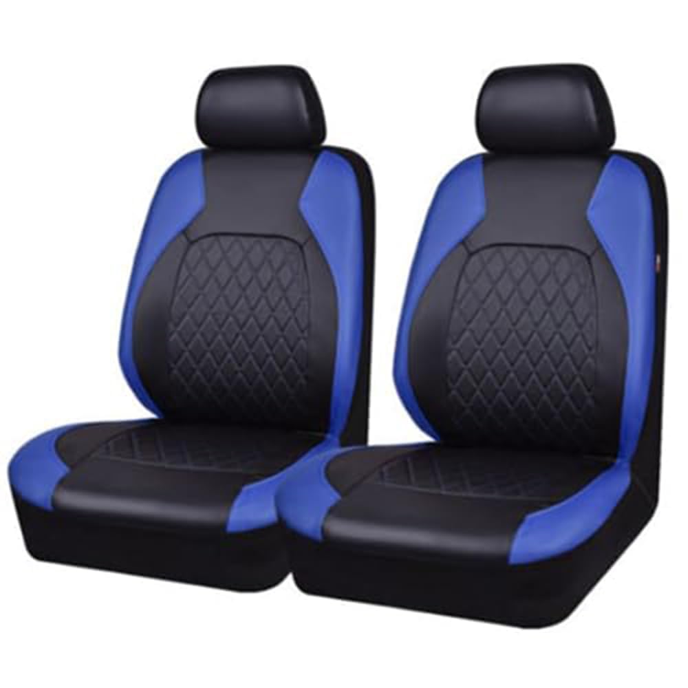 2 PCS Coprisedile Auto Anteriore per Opel Astra L GSe/Astra L Sports Tourer GSe 2023-, Proteggono Sedili Originali Dell'auto Antiscivolo Sedili Protezione,C Blue