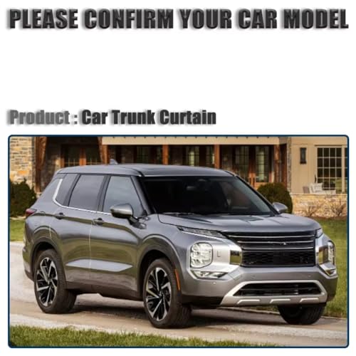 Cubre maletero retráctil para Mitsubishi Outlander: ideal para viajes 5
