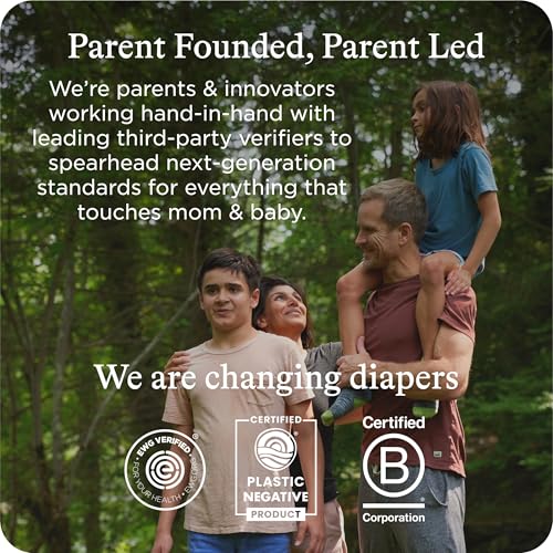 Healthybaby Our Diapers | Ewg Verified Safe & Plant-Based Diapers | Absorbent For Leak Protection | Soft Organic Cotton Shell thumb #6
