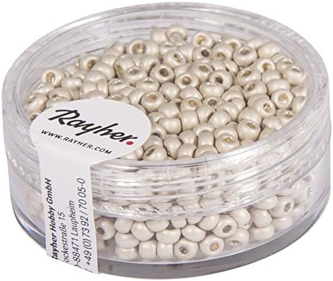 Perles De Rocaille 2 Mm Rayher Jaune Transparent Nacré