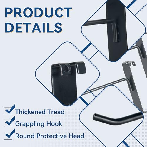 Alyoen Gridwall Hooks 4In, Grid Wall Hangers thumb #2