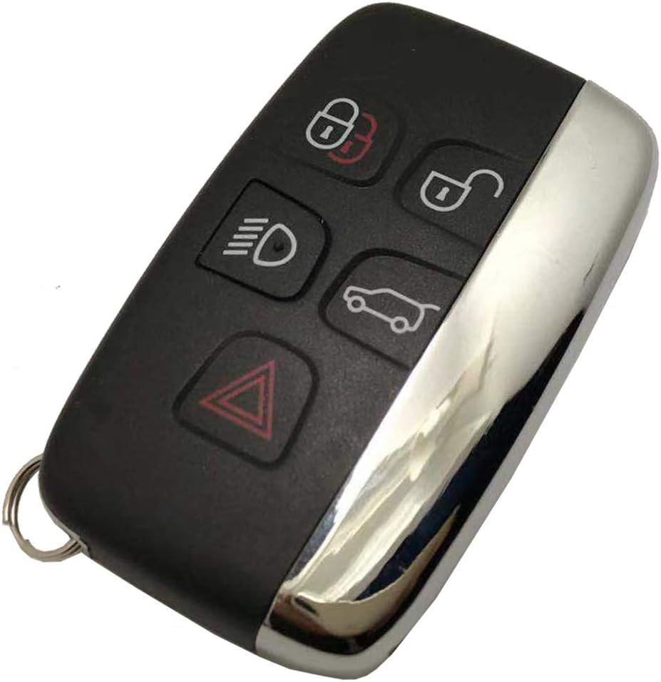 Replacement Smart Car Key Fob Case Cover fit for Range Rover Key Fob Shell Entry Keyless Remote Control Key Housing